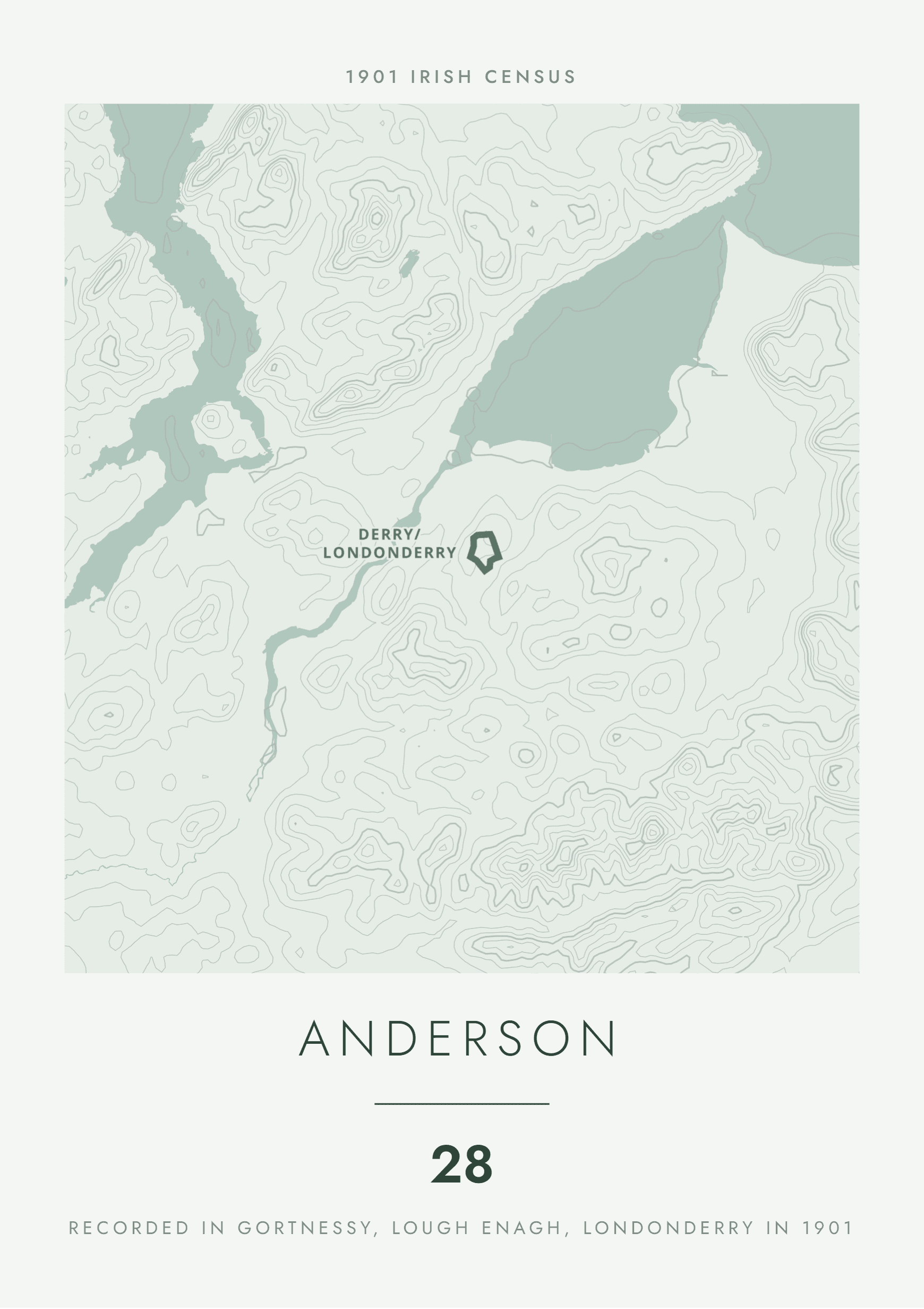 Townland example print